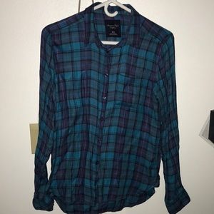 AEO button down shirt
